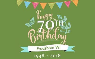 Frodsham WI celebrating 70 years