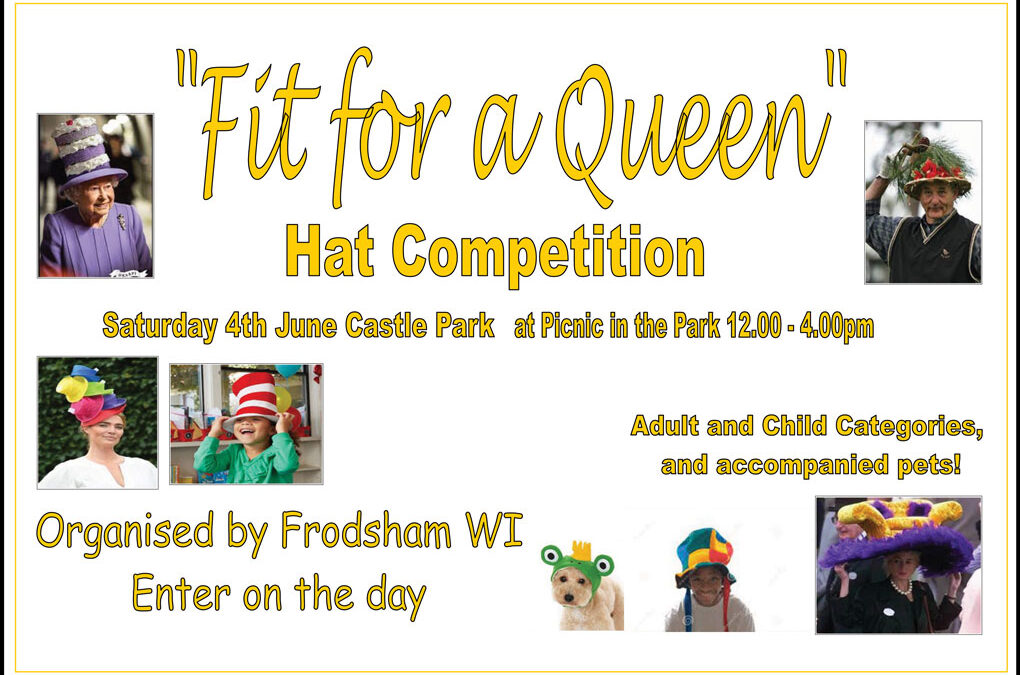 WI Frodsham Hat Competiton Fit For A Queen