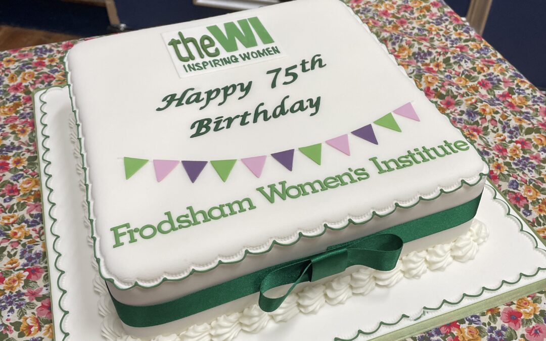 Frodsham WI 75th Birthday Meal